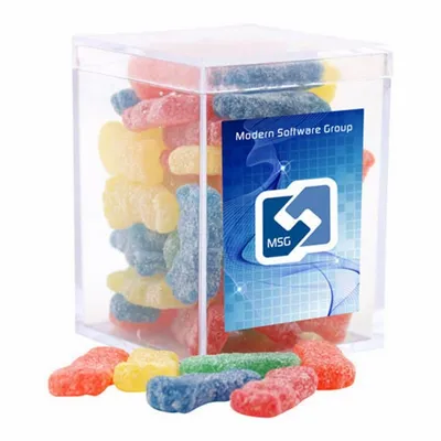 Acrylic Box with Sour Patch Kids - Small - Custom Phone Wallets Now