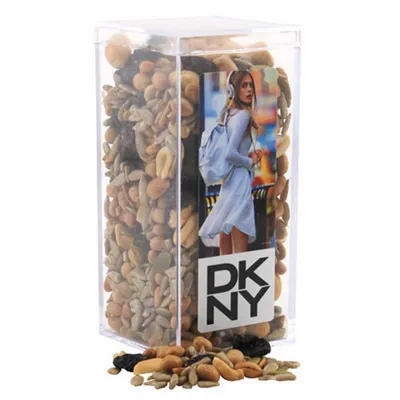 Acrylic Box with Trail Mix - Medium - Custom Phone Wallets Now