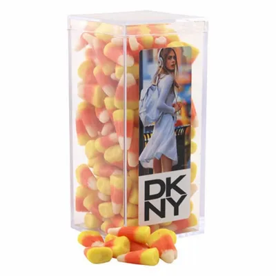 Acrylic Box with Candy Corn - Medium - Custom Phone Wallets Now