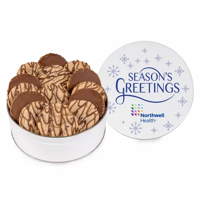 Fresh Beginnings Dreamy Drizzle Chocolate Chip Cookie Tin - Custom Phone Wallets Now