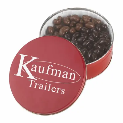 Collector Tins - Dark Choc Almonds & Milk Choc Cashews - Custom Phone Wallets Now