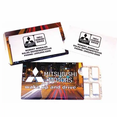 Business Card Gum Pack - Custom Phone Wallets Now