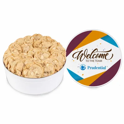 Fresh Beginnings Macadamia Nut Cookie Tin (Large) - Custom Phone Wallets Now