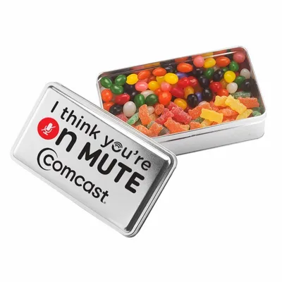 2-Share Tin - Sour Kids/Assorted Jelly Beans - Custom Phone Wallets Now