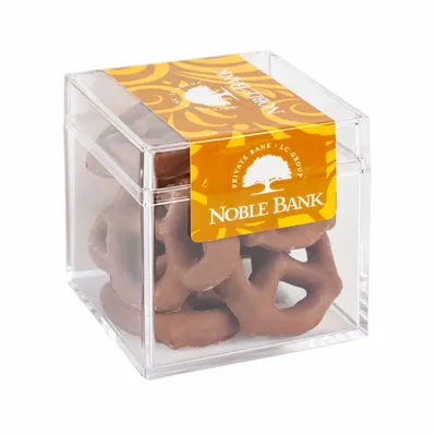 Sweet Boxes with Milk Chocolate Pretzels - Custom Phone Wallets Now