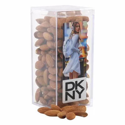 Acrylic Box with Almonds - Medium - Custom Phone Wallets Now