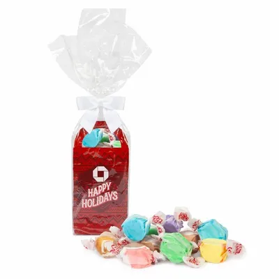Holiday Gift Tote with Salt Water Taffy - Custom Phone Wallets Now