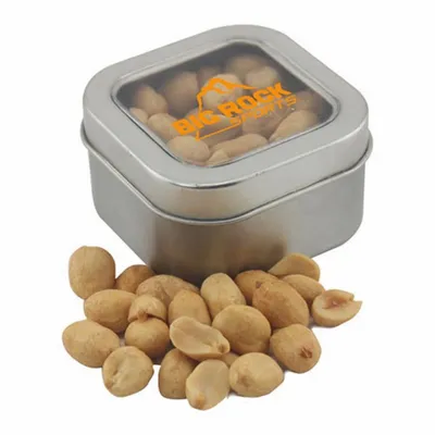 Window Tin with Peanuts - SBF2500 - Custom Phone Wallets Now