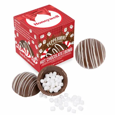 Hot Cocoa Bomb - Peppermint Flavor - Custom Phone Wallets Now