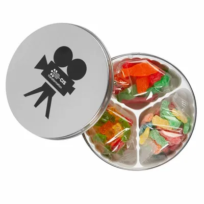 Clever Candy Movie Reel Tin - Confections - Custom Phone Wallets Now