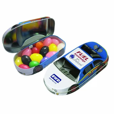 Race Car Tin-Jelly Beans - Custom Phone Wallets Now