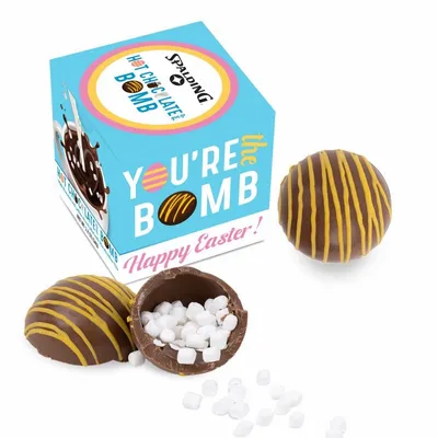Hot Chocolate Bomb With Yellow Drizzle - Easter Box - Custom Phone Wallets Now