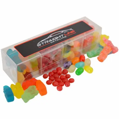4 Way Acetate Candy Box - Custom Phone Wallets Now