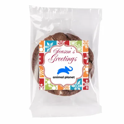 Fresh Beginnings Individually Wrapped Choc Double Chip Cookie - Custom Phone Wallets Now