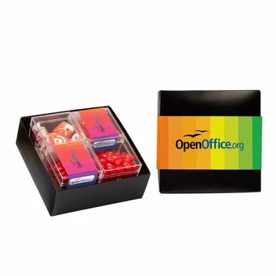 4 Piece Sweet Box Gift Set - Candy by Color Mix - Custom Phone Wallets Now