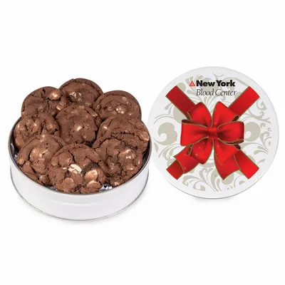 Fresh Beginnings Chocolate Double Chip Cookie Tin (Small) - Custom Phone Wallets Now
