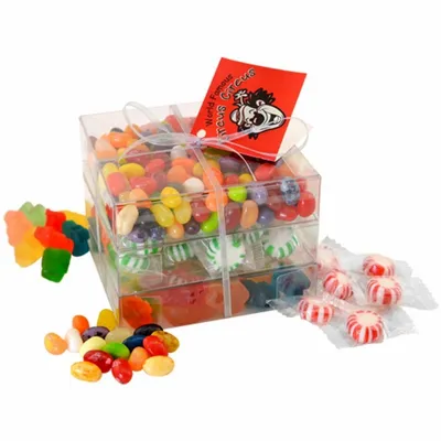 3 Way Candy Stack Acetate Tower - TRB802 - Custom Phone Wallets Now