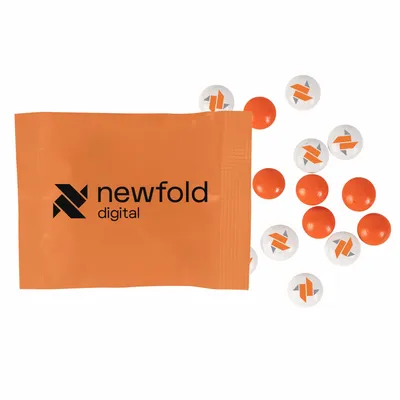 1/2oz. Full Color DigiBag™ with Imprinted Chocolate Buttons - Custom Phone Wallets Now