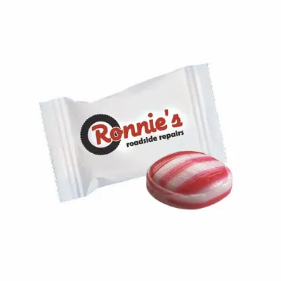 Red Striped Peppermint - Custom Phone Wallets Now