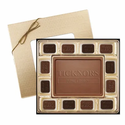 Small Custom Chocolate Delight Gift Box 7" - Custom Phone Wallets Now