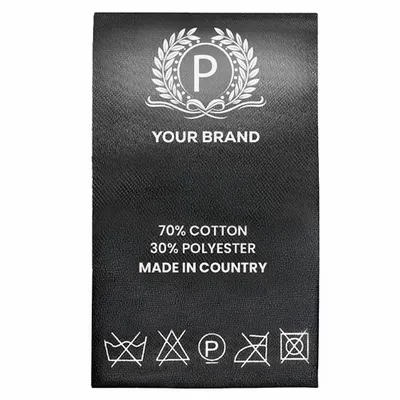 Printed Care Labels - Custom Phone Wallets Now