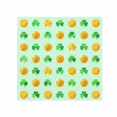 Saint Patrick’s Day Napkins - Custom Phone Wallets Now