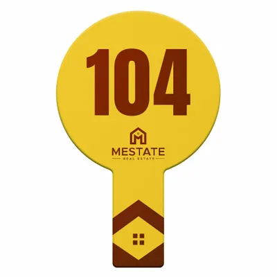 Paddle Shape Auction Paddles - Custom Phone Wallets Now