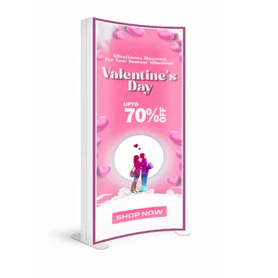 SEG Curved Lit Display - Custom Phone Wallets Now