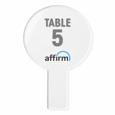 Acrylic Auction Paddles - Custom Phone Wallets Now