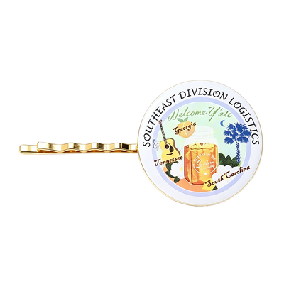 Offset Printing Metal Hair Clips
