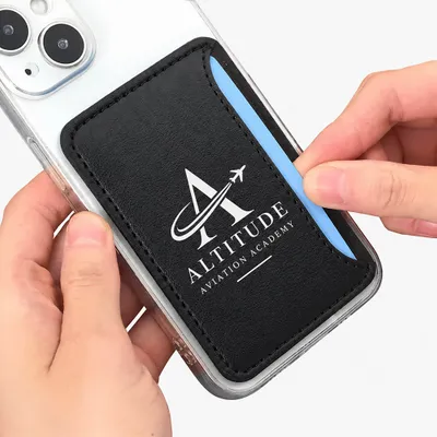 Leather Phone Wallet with Side Slit - Custom Phone Wallets Now