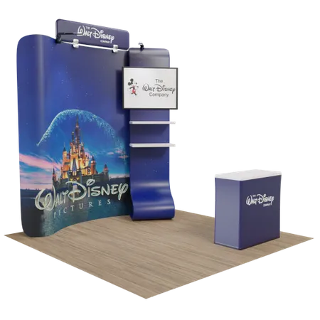 10' x 10' Trade Show Displays - Custom Phone Wallets Now