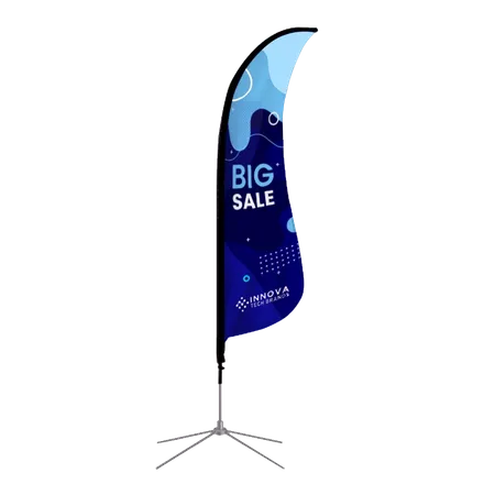 Shark Fin Flag - Custom Phone Wallets Now