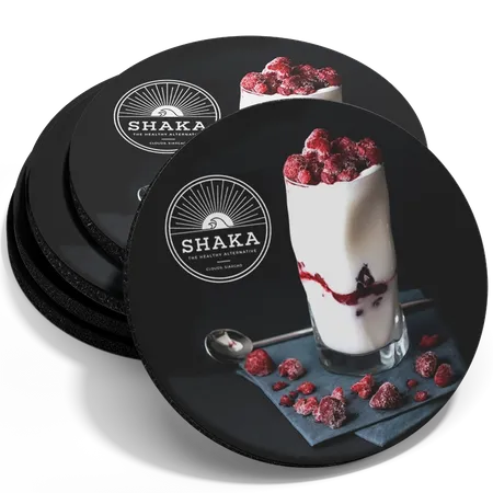 Foam Coasters - Custom Phone Wallets Now