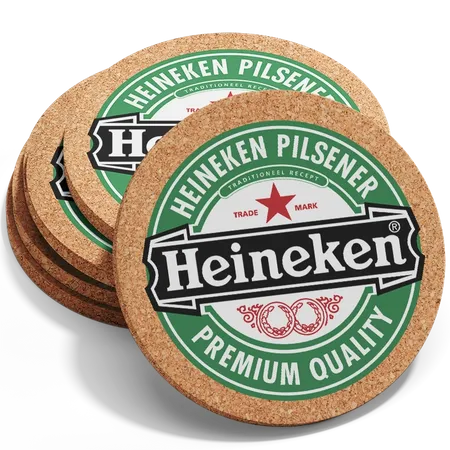 Cork Coasters - Custom Phone Wallets Now