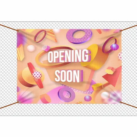 Vinyl Mesh Banners - Custom Phone Wallets Now