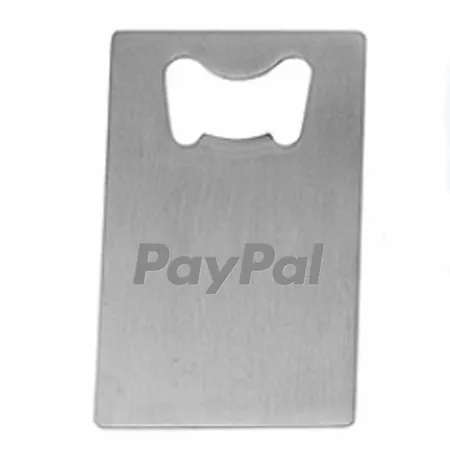 Card-shaped Bottle Opener Keychain Card-shaped Bottle Opener Keychain - Custom Phone Wallets Now
