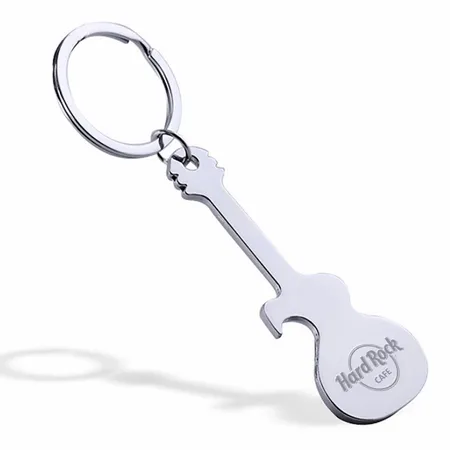 Electric Guitar Bottle Opener Keychain Electric Guitar Bottle Opener Keychain - Custom Phone Wallets Now