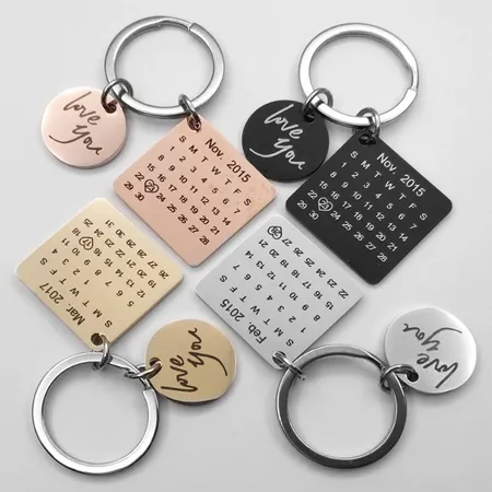 Charming Metal Keychain Charming Metal Keychain - Custom Phone Wallets Now