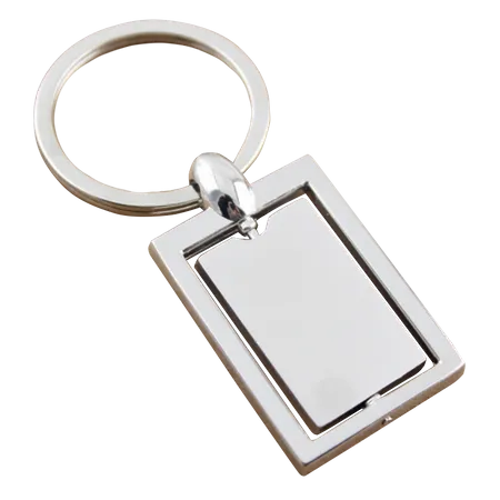 Spinning Square Metal Keychain Spinning Square Metal Keychain - Custom Phone Wallets Now
