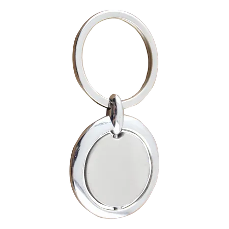 Spinning Circle Metal Keychain Spinning Circle Metal Keychain - Custom Phone Wallets Now