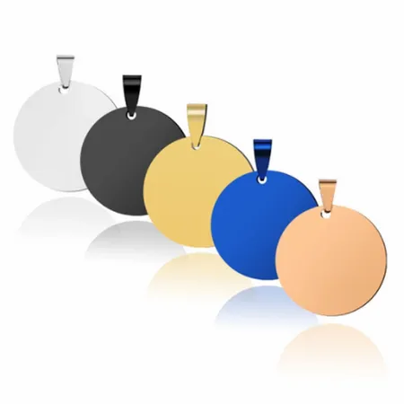 Full Color Circle Metal Keychain Full Color Circle Metal Keychain - Custom Phone Wallets Now