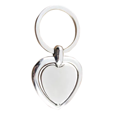 Spinning Heart Metal Keychain Spinning Heart Metal Keychain - Custom Phone Wallets Now