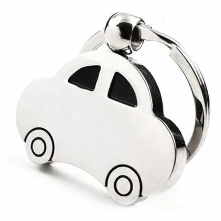 Car Shaped Metal Keychain Car Shaped Metal Keychain - Custom Phone Wallets Now