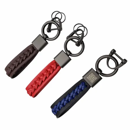 Versatile Laser Cut Leather Keychain Versatile Laser Cut Leather Keychain - Custom Phone Wallets Now