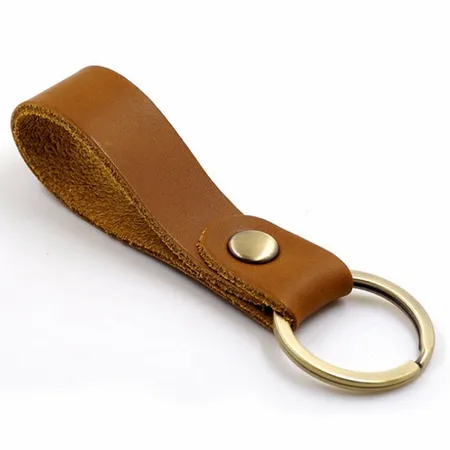 Suave Leather Keychain Suave Leather Keychain - Custom Phone Wallets Now