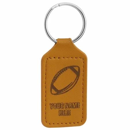 Durable Debossed Leather Keychain Durable Debossed Leather Keychain - Custom Phone Wallets Now