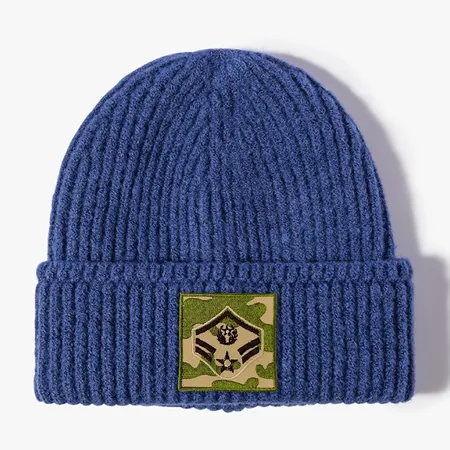 Nifty Pile Yarn Beanies - Custom Phone Wallets Now