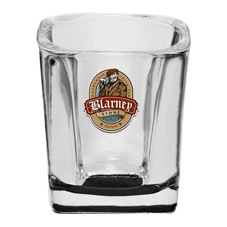 Imported Square Shot Glass - Custom Phone Wallets Now