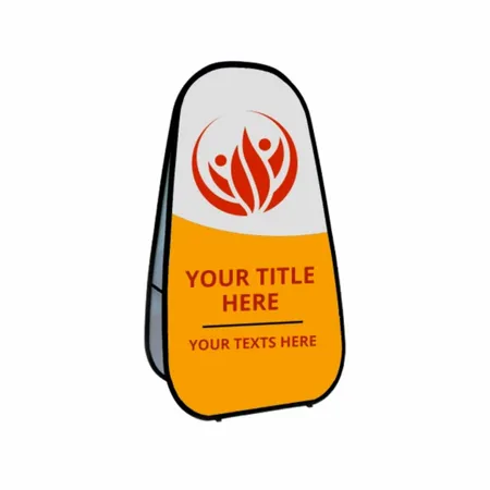 Vertical Pop Up Banners - Custom Phone Wallets Now